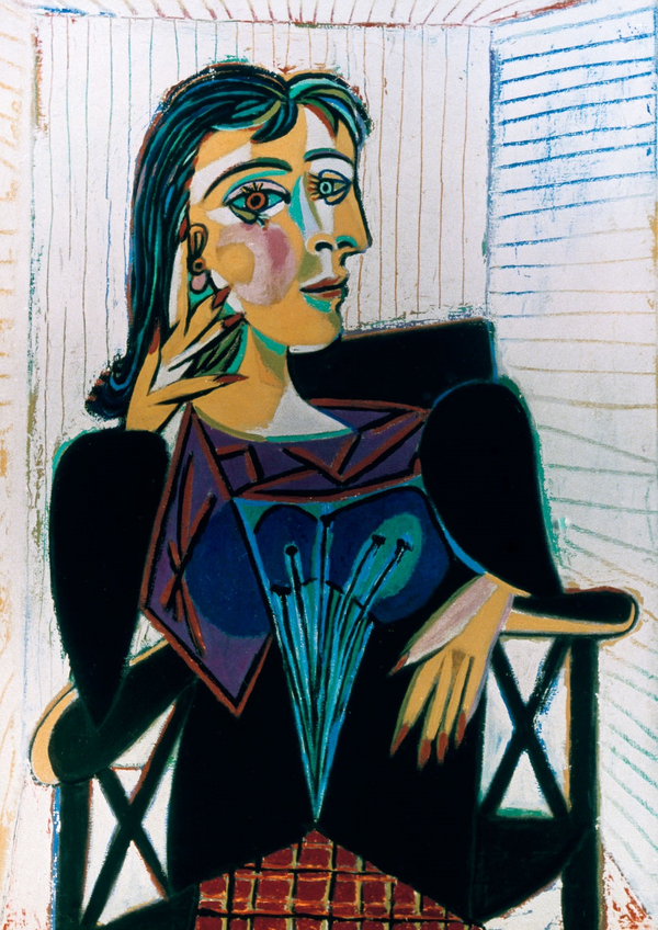 Pablo Picasso  Portrait of Dora Maar  1937  Scanpix  20090204 084930 al 1000x1413 we