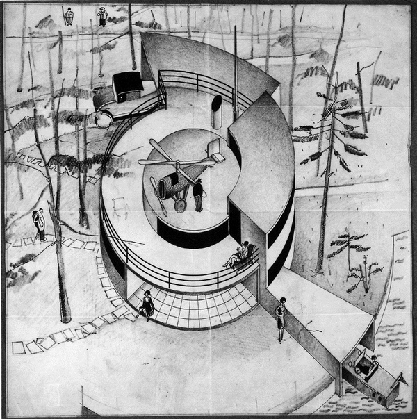 fremtidens hus  af Arne Jacobsen