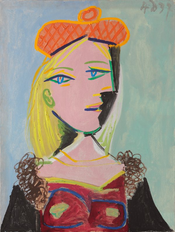 Bridgeman  Picasso  Woman with Orange Beret and Fur Collar  1768406
