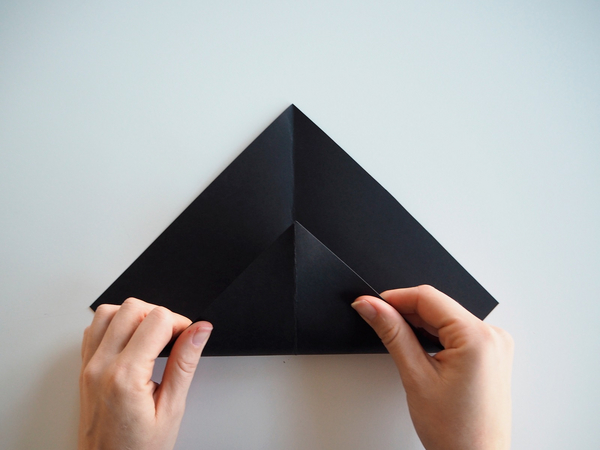 Fold trekant modsat 1600